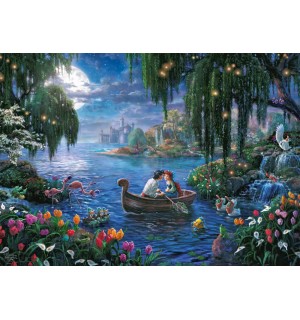 1000T Disney Kinkade Meerjung 1000T Disney Kinkade Meerjungfrau