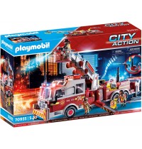 Playmobil® 70935 - City Action - Feuerwehr-Fahrzeug: US Tower Ladder