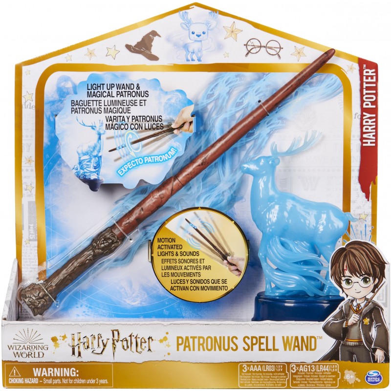 Wizarding World - Harry Potter - Patronus Feature Zauberstab Harry_Spin  Master_0