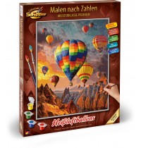 Schipper Malen-nach-Zahlen - Meisterklasse - Premium - Heißluftballons