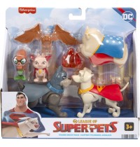 Mattel - DC League of Super Pets Action Figur Multi Super Pack