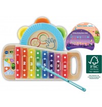 Vtech Baby - Interaktives Holz-Xylofon mit Tamburin