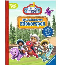 Ravensburger - Dino Ranch: Mein dinostarker Stickerspaß