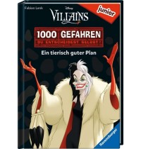 Ravensburger - 1000 Gefahren junior: Disney™ Villains: Ein tierisch guter Plan