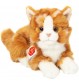 Teddy-Hermann - Katze liegend rot getigert 20 cm