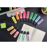 Textmarker - STABILO BOSS ORIGINAL - 6er Pack - mit 6 verschiedenen Farben