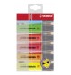 Textmarker - STABILO BOSS ORIGINAL - 6er Pack - mit 6 verschiedenen Farben