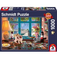 Schmidt Spiele - Am Puzzle-Tisch