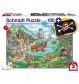 Schmidt Spiele - Puzzle - In der Piratenbucht,  mit add on (Piratenflagge), 100 Teile