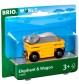 BRIO - Tierwaggon Elefant