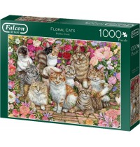 Jumbo Spiele - Floral Cats