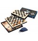 Schach-Backgammon-Dame-Set