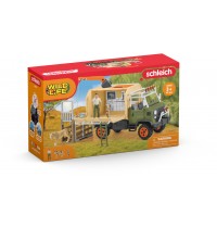 Schleich - Wild Life - Großer Truck Tierrettung