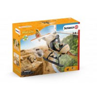 Schleich - Wild Life - Helikopter Tierrettung