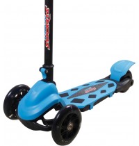 New Sports 3-Wheel Scooter Blau