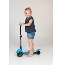 New Sports 3-Wheel Scooter Blau