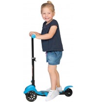 New Sports 3-Wheel Scooter Blau