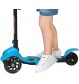 New Sports 3-Wheel Scooter Blau