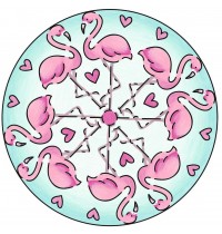 Ravensburger - Mandala-Designer - Mini Mandala-Designer Flamingo