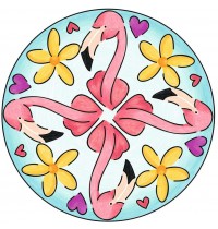 Ravensburger - Mandala-Designer - Mini Mandala-Designer Flamingo