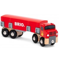 BRIO - Holztransporter mit Magnetladung