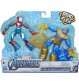 Hasbro - Marvel Avengers Bend And Flex Iron Patriot vs. Thanos Figuren