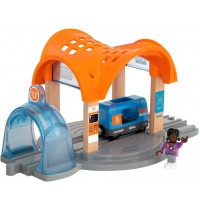 BRIO - Smart Tech Sound Bahnhof mit Action Tunnel