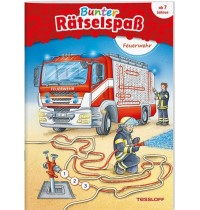 Tessloff - Bunter Rätselspaß - Feuerwehr