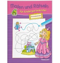 Tessloff - Malen und Rätseln für Kindergartenkinder - Prinzessinnen