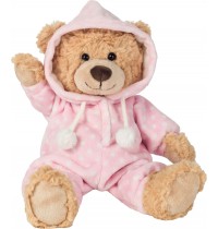 Teddy-Hermann - Schlafanzugbär rosa 30 cm