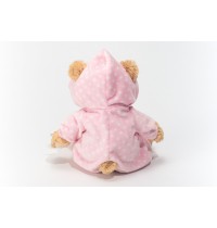 Teddy-Hermann - Schlafanzugbär rosa 30 cm