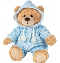 Teddy-Hermann - Schlafanzugbär blau 30 cm