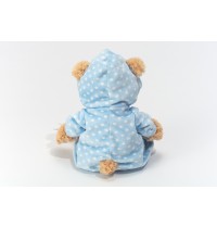 Teddy-Hermann - Schlafanzugbär blau 30 cm