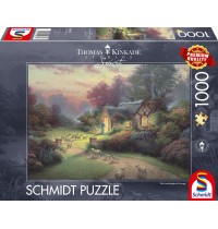 Schmidt Spiele - Thomas Kinkade - Cottage des guten Hirten