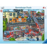 Ravensburger - Feuerwehreinsatz an den Bahngleisen