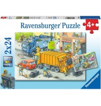 Ravensburger - Müllabfuhr und Abschleppwagen