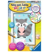 Ravensburger - Malen nach Zahlen - Süßer Waschbär