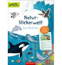 Coppenrath - Nature Zoom - Natur-Stickerwelt: Tiere in Meer und Ozean
