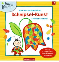 Coppenrath Verlag - Mini-Künstler - Mein 1.Bastelset: Schnipsel-Kunst Kribbel-Krabbel