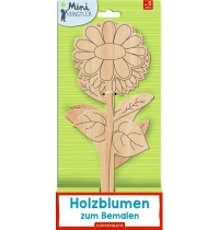 Coppenrath Verlag - Mini-Künstler - Holzblumen zum Bemalen