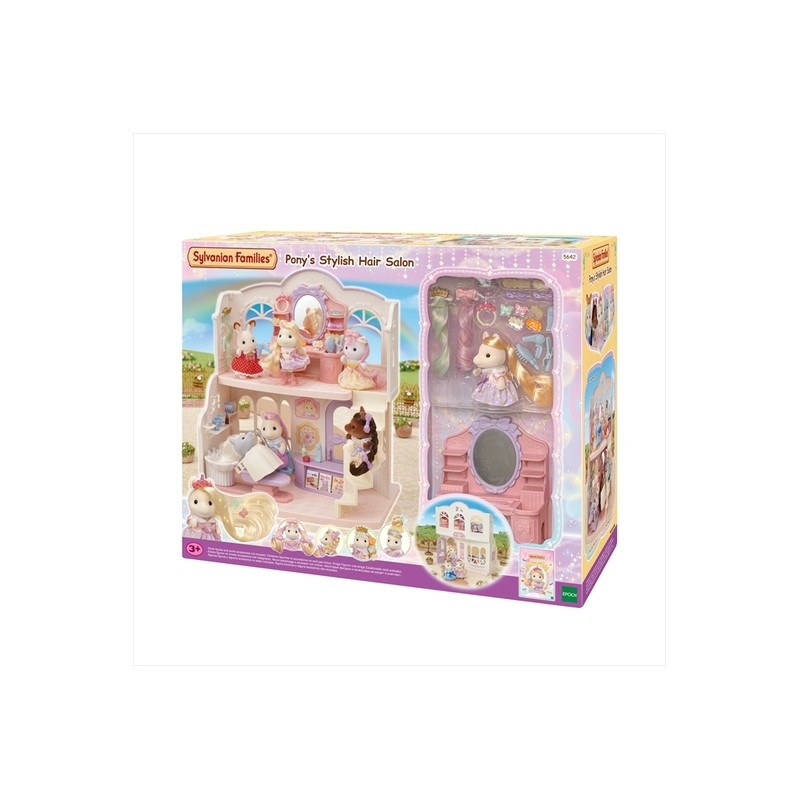 Sylvanian Families - Pony Friseursalon mit Figur Spielset