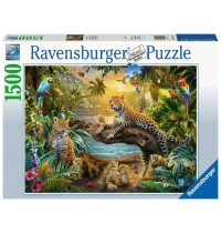 Ravensburger - Leopardenfamilie im Dschungel