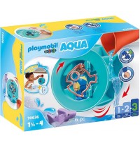 PLAYMOBIL 70636 1.2.3 - Aqua Wasserwirbelrad mit Babyhai