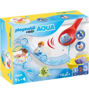 PLAYMOBIL 70637 1.2.3 - Aqua Fangspaß mit Meerestierchen