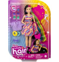 Mattel - Barbie Totally Hair Puppe im Herzlook