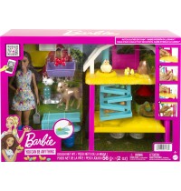 Mattel - Barbie Hühnerhof Spielset