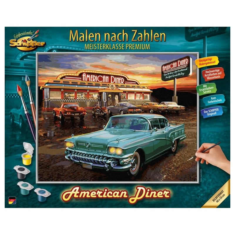 MNZ - American Diner 40x50