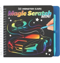 Depesche - Mini Magic Scratch Book Monster Cars