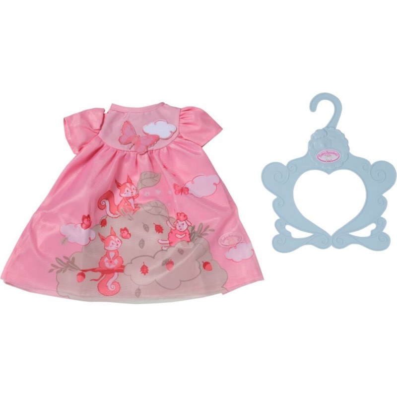 Baby Annabell Dress pink 43cm 