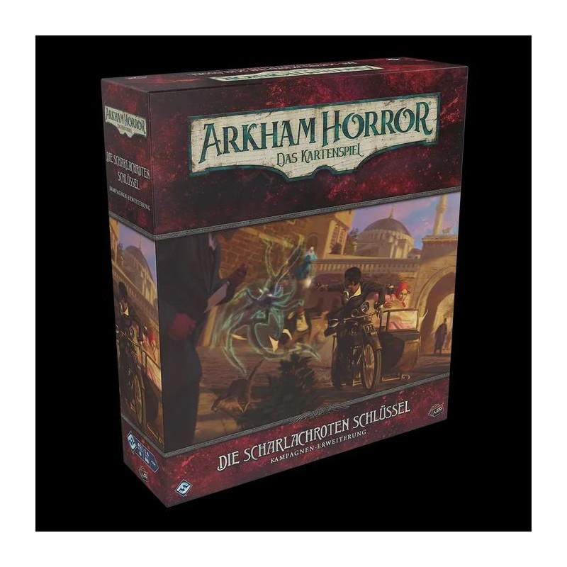 Fantasy Flight Games - Arkham Horror Das Kartenspiel - Die scharlachroten Schlüssel, Erweiterung